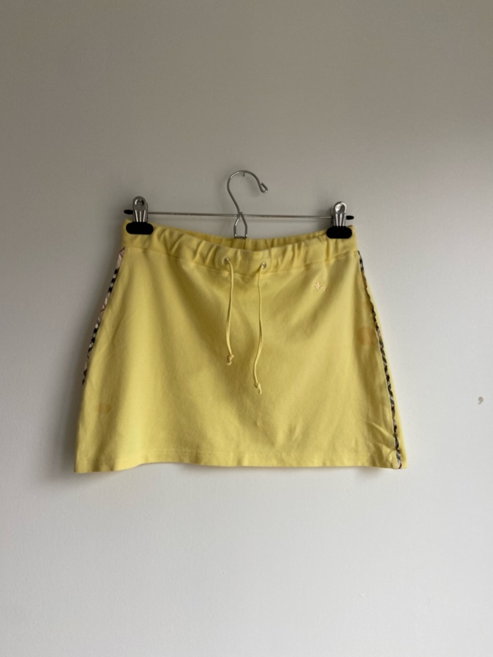 Vintage Burberry Drawstring Skirt